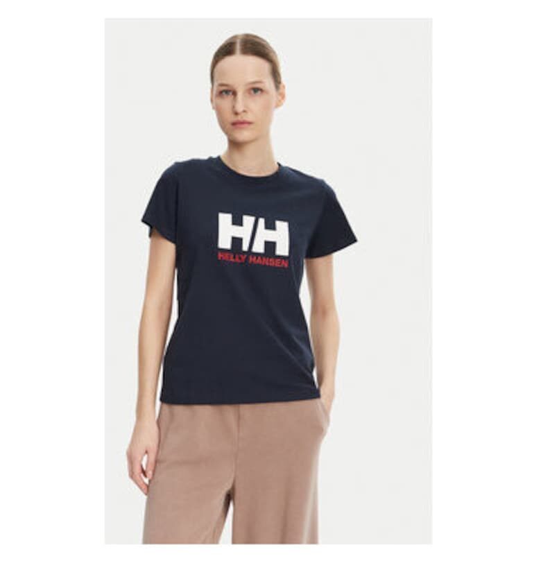 Дамска тениска  54593 - памук - тъмносиня - Тъмносин Helly Hansen