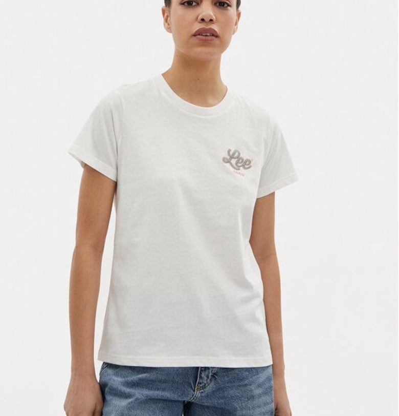 Дамска тениска -  592295 - Екрю - Памук - Lee