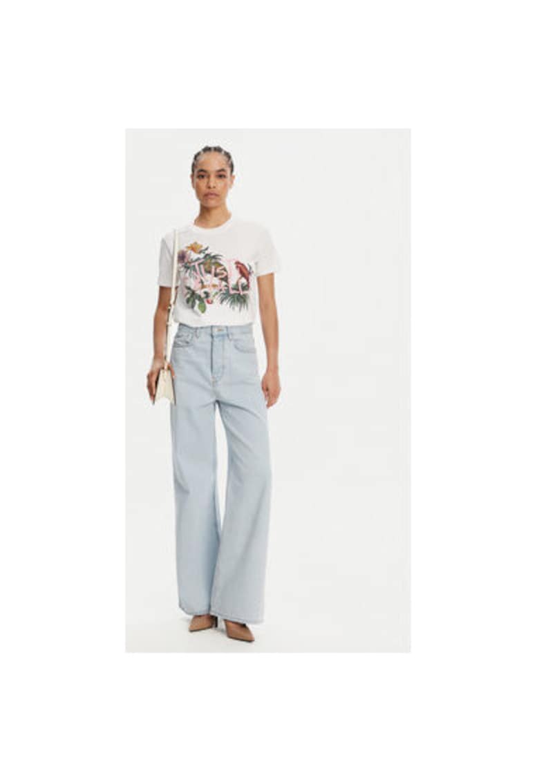 Дамска тениска 78PAHA01 CJ700 - Памук - Бял - Бял JUST CAVALLI