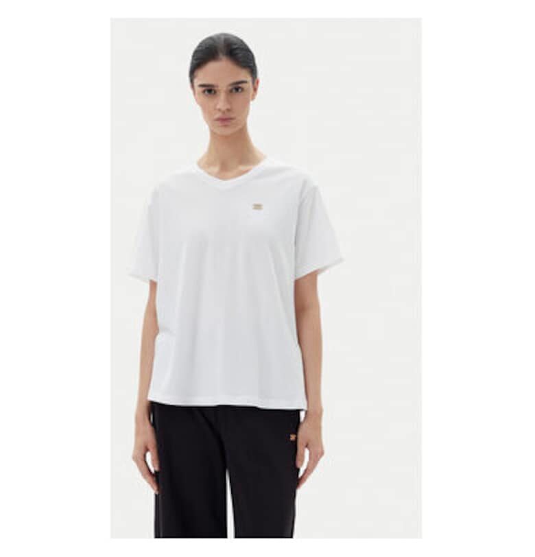 Дамска тениска  Emporio Armani - 7W000029 AF10373 - Памук - 2XL INTL - Бяла EA7