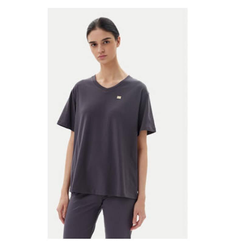 Дамска тениска  Emporio Armani - 7W000029 AF10373 - Памук - Сив - Сив EA7