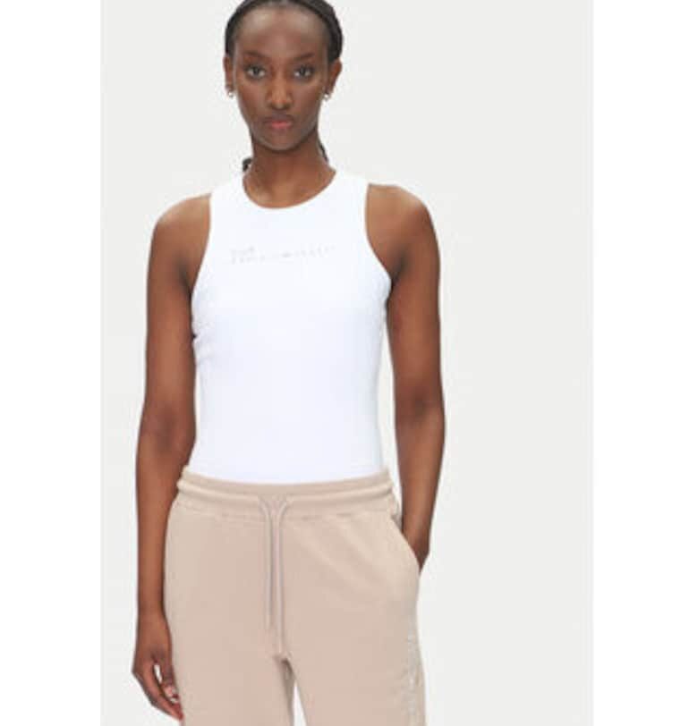 Дамска тениска - Emporio Armani  бяла - 77% полиамид - 23% еластан EA7