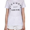 Дамска тениска - John Richmon - Памук - Бял - Бял John Richmond