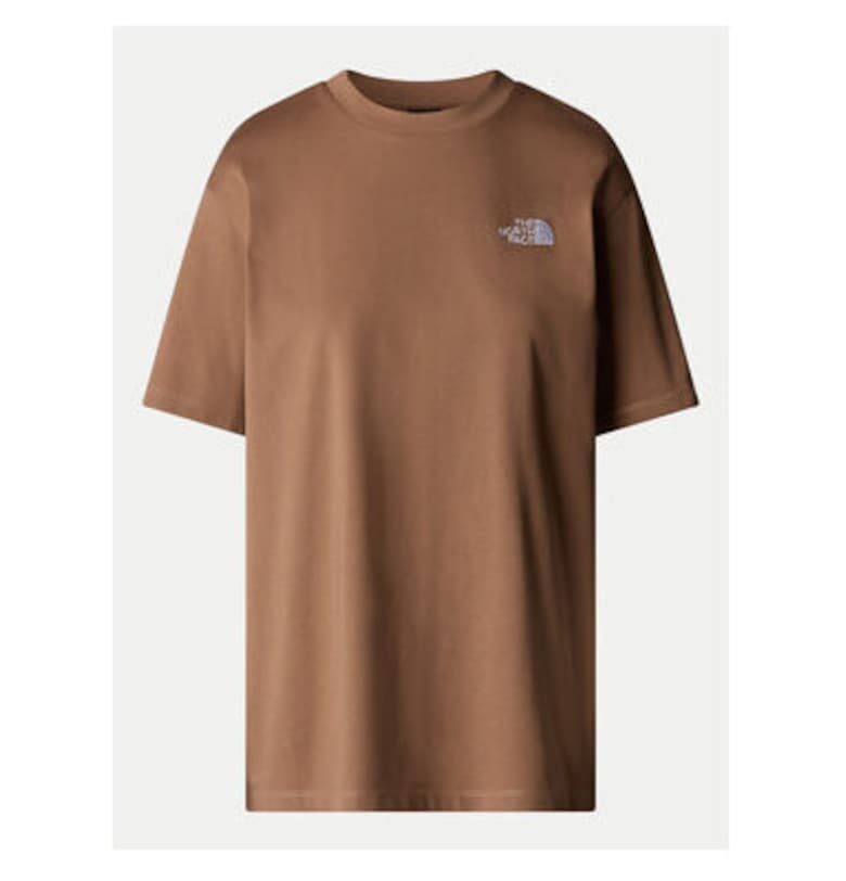 Дамска тениска  NF0A87NQ6IH1 - Памук - Кафяв - Кафяв The North Face