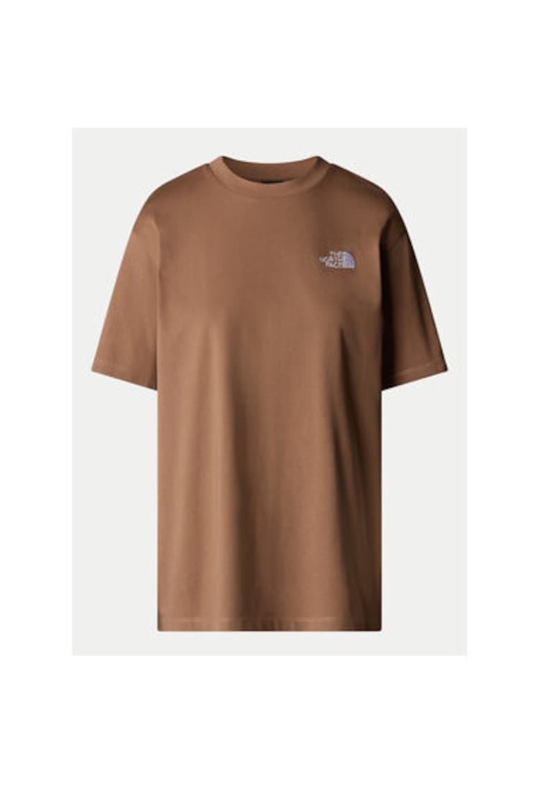 Дамска тениска NF0A87NQ6IH1 - Памук - Кафяв - Кафяв The North Face