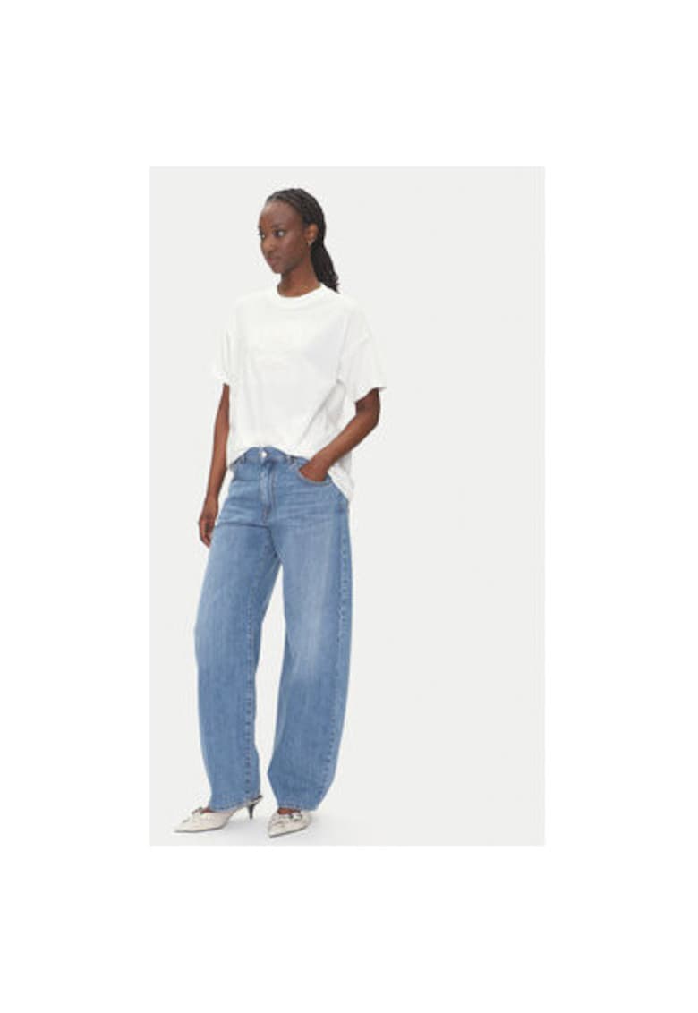 Дамска тениска RD0119 - Памук - Бял - Бял VICOLO