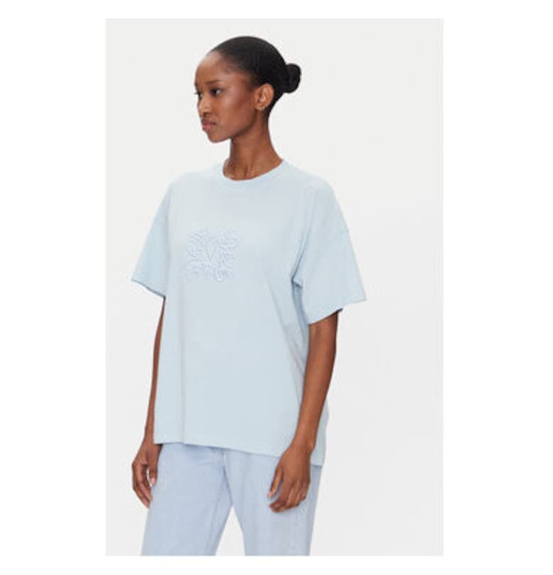 Дамска тениска  RD0119 - Памук - Светлосин - Светлосин VICOLO