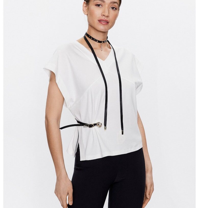 Дамска тениска Вавилон Полиамид - Бял Babylon