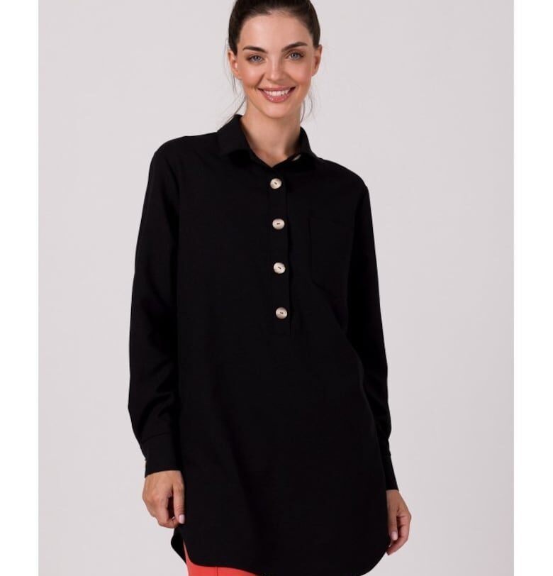 Дамска туника -  Lindry - черна - Черен BeWear