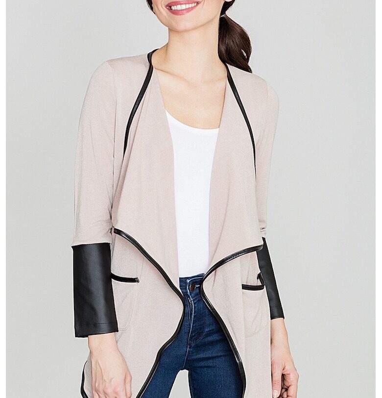 Дамски  K112 - елегантен - удобен - бежов - полиестер 80 Lenitif