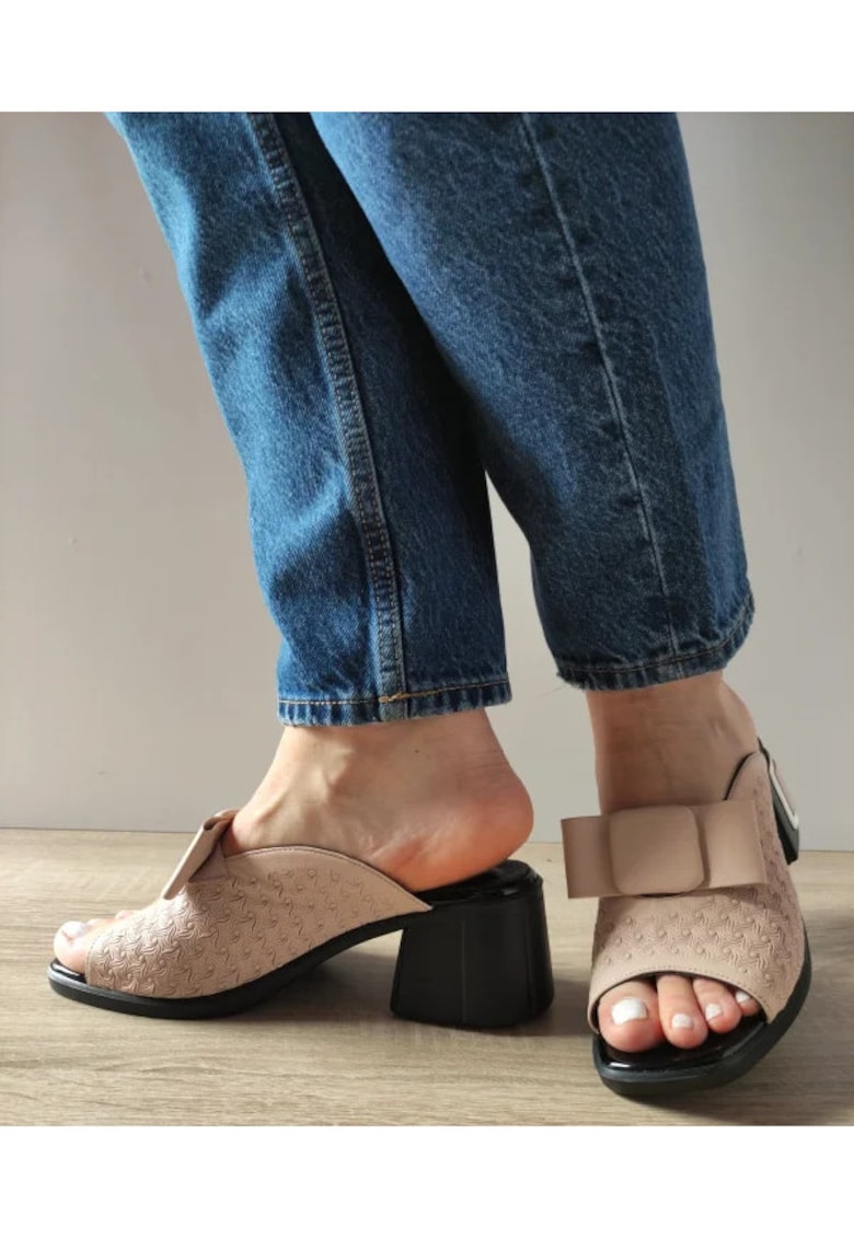 Дамски Ежедневни Сабо 9506-05-138 Розов Нюд - Розов DOGATI