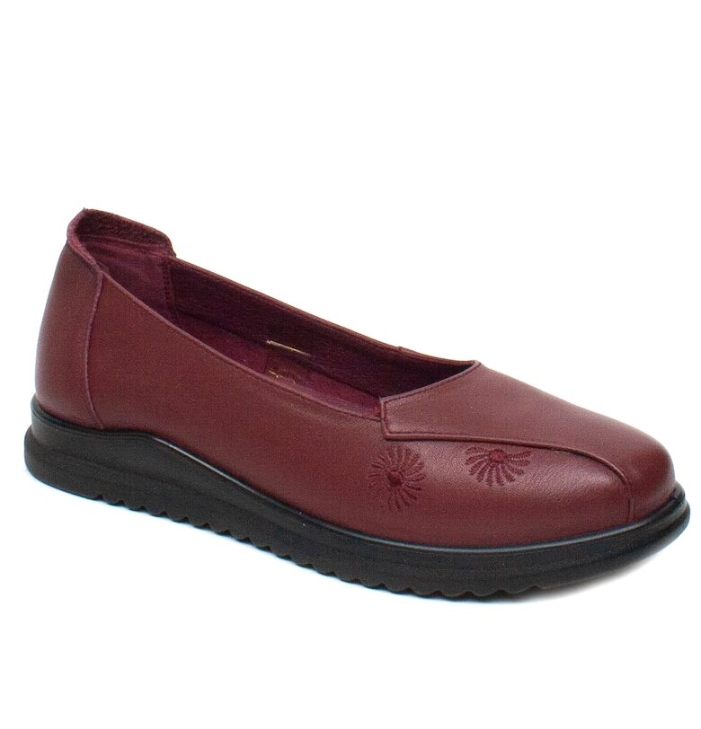 Дамски балетни обувки 6650 бордо FORMAZIONE