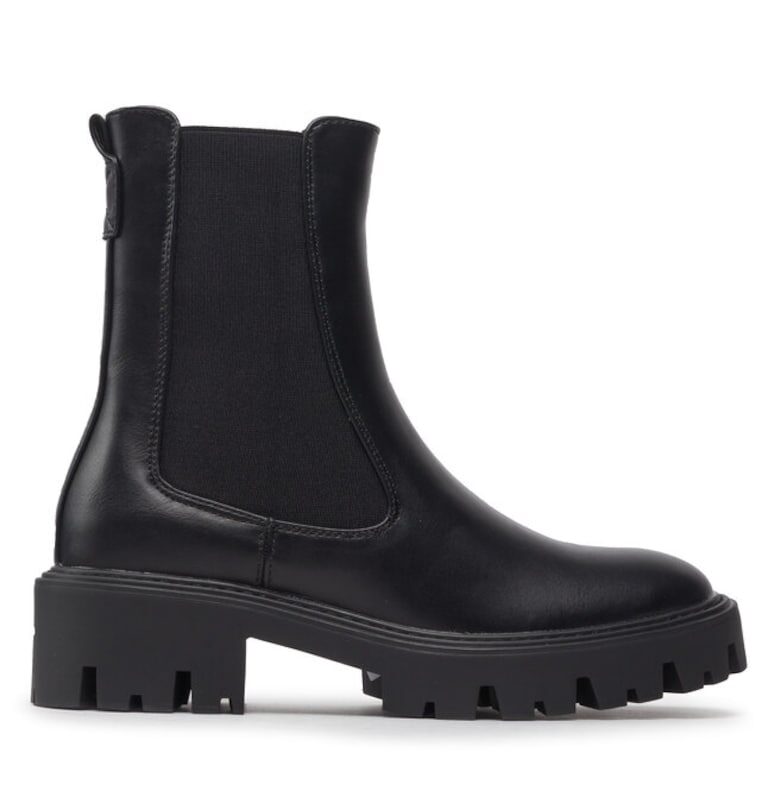 Дамски боти  300655337 - Екокожа/Текстил - Черни ONLY Shoes