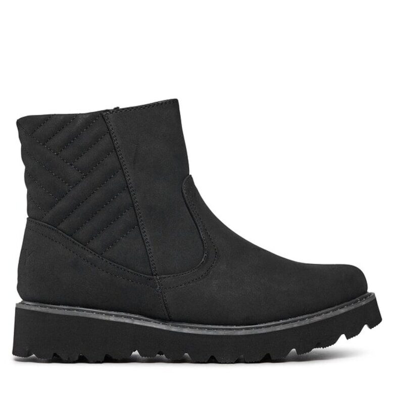 Дамски боти  303015589 - Екокожа/Текстил - Черни ROXY