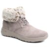 Дамски боти Plush Dreams 144042 таупе велур - Skechers