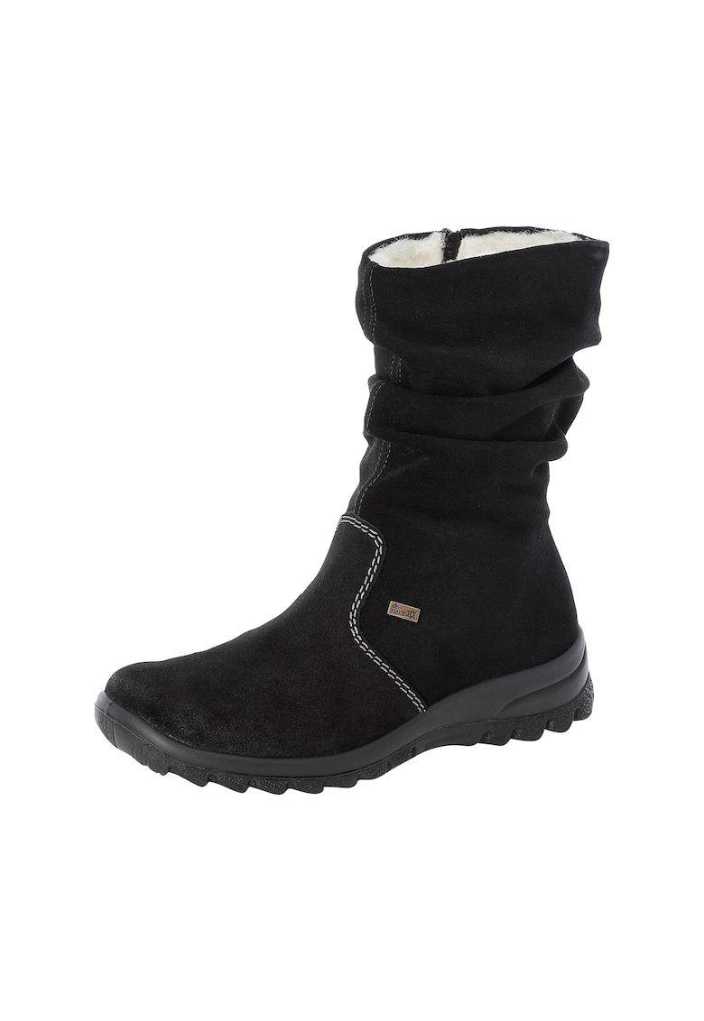 Дамски боти Велур - Набръчкани Rieker