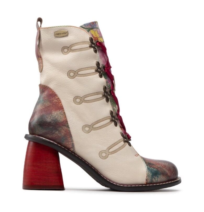 Дамски боти до глезена -  300996 - Естествена кожа - Laura Vita