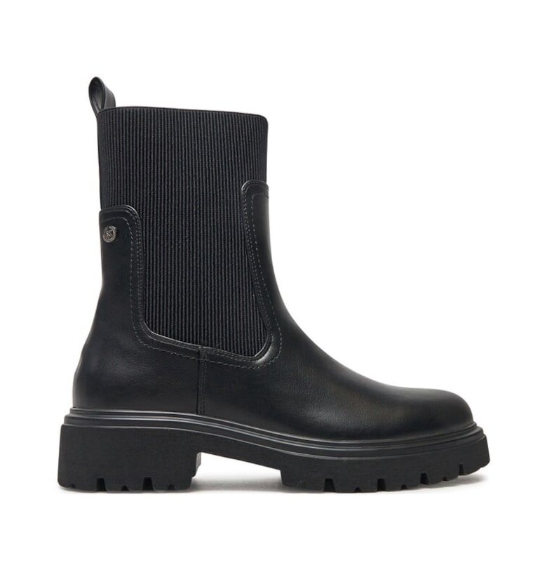 Дамски боти до глезена -  43169 - Екокожа - Черни Xti