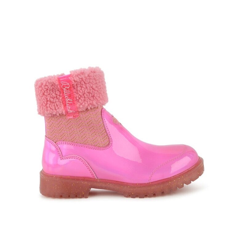 Дамски боти до глезена -  69688 - Екокожа - Розов BILLIEBLUSH
