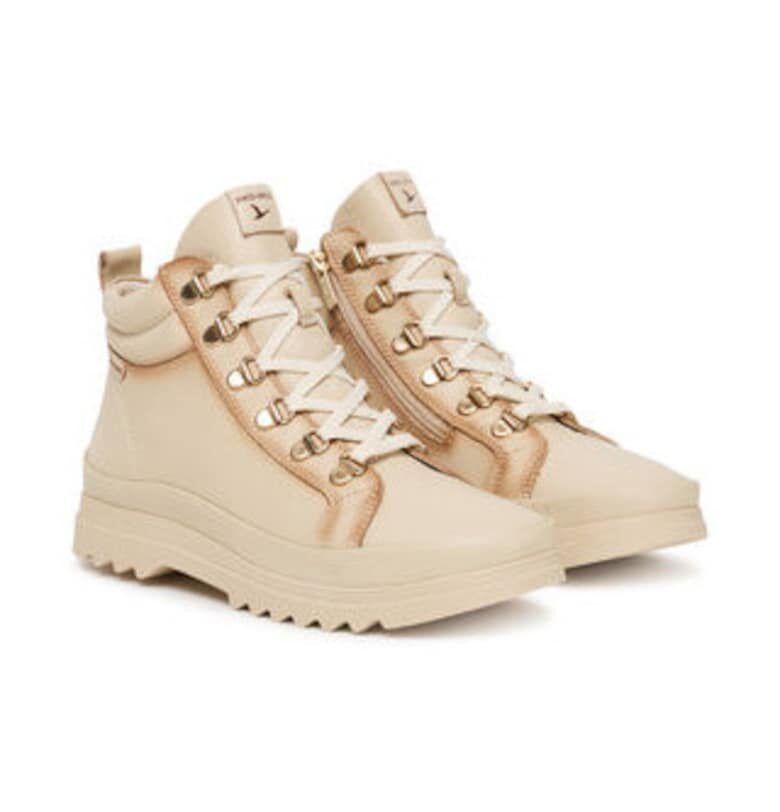 Дамски боти -  естествена кожа - бежови Pikolinos