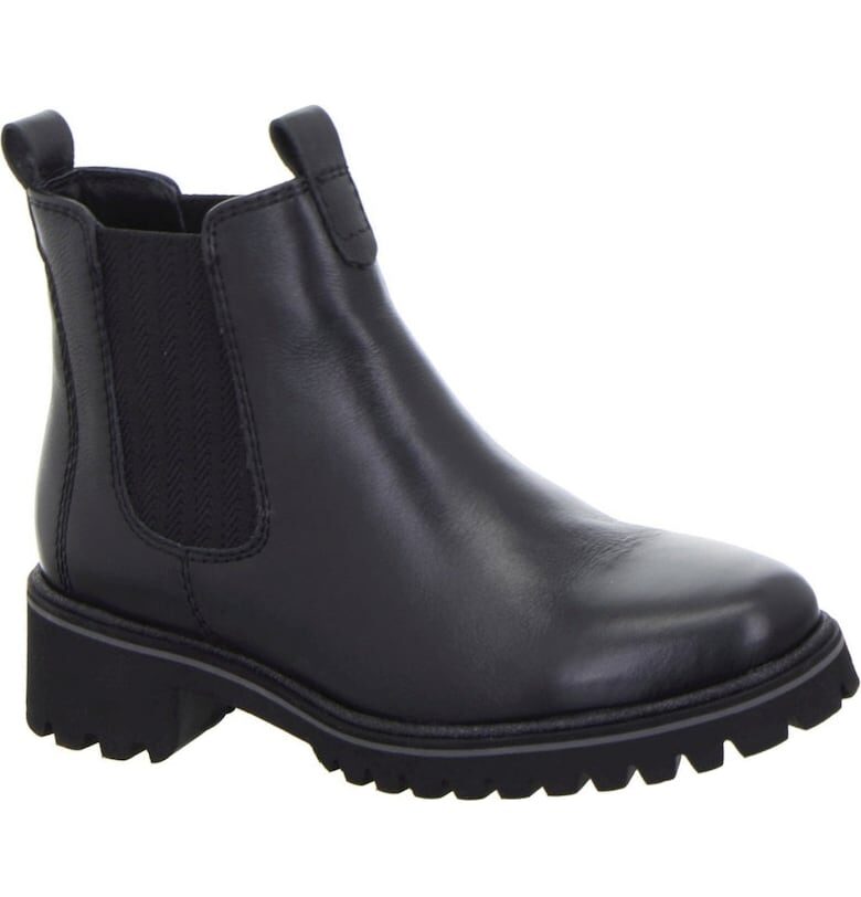 Дамски боти  естествена кожа черни Ara