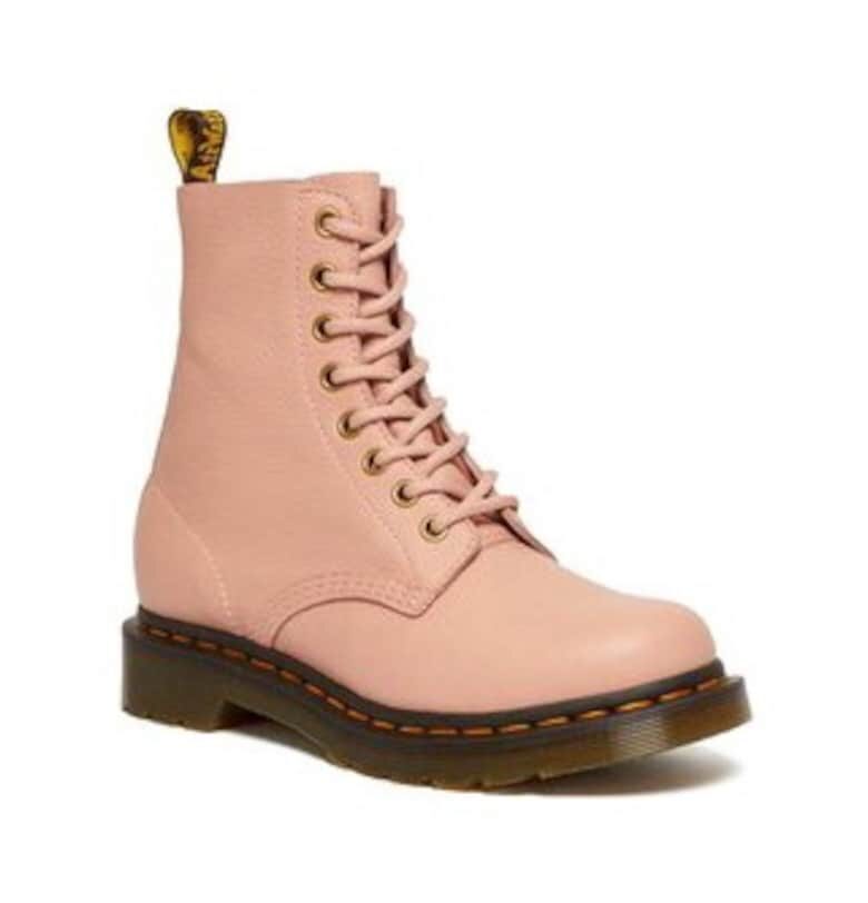 Дамски ботуши  1460 Pascal Virginia - кожени - розови - 36 EU Dr Martens