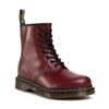 Дамски ботуши  1460 Smooth - естествена кожа - бордо - размер Dr Martens
