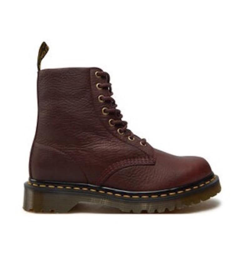 Дамски ботуши  1460 Wl - кожени - бордо Dr Martens
