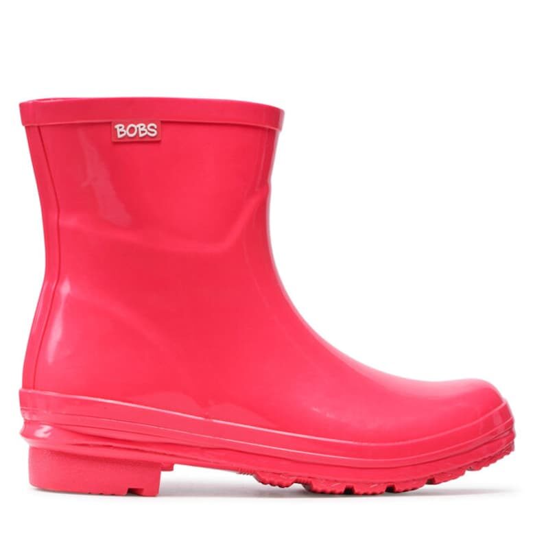 Дамски ботуши  209880267 - Синтетични - Розови Skechers