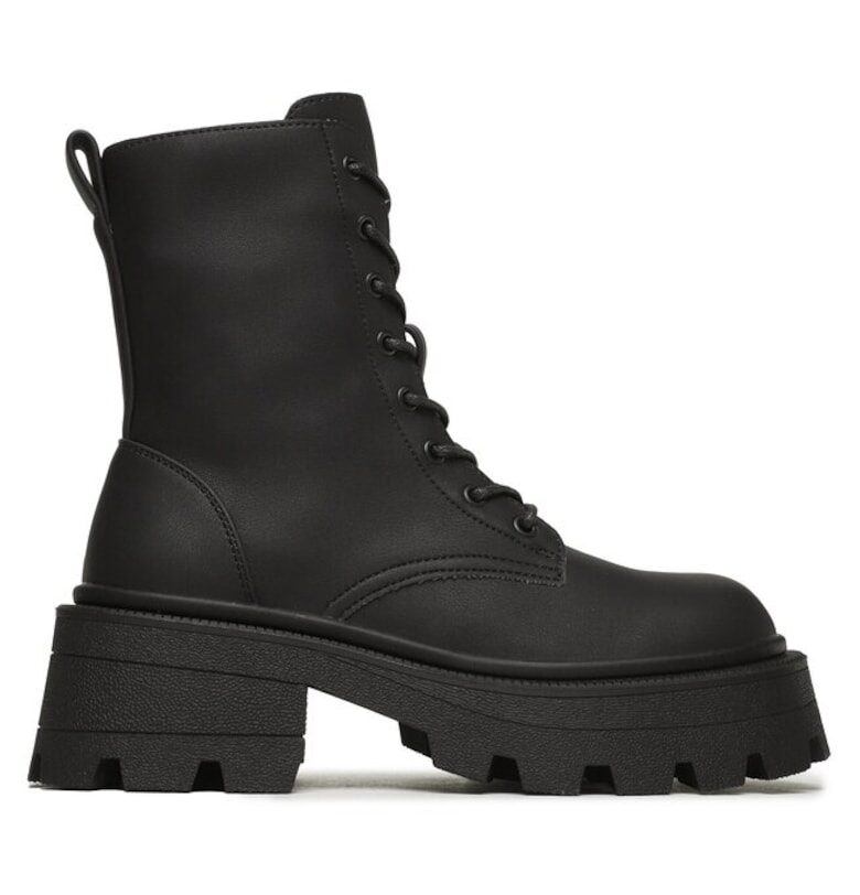 Дамски ботуши  302907557 - Екокожа - Черни Only