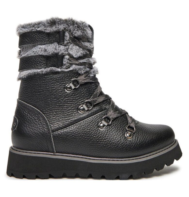 Дамски ботуши  303983284 - Естествена кожа - Черни ROXY