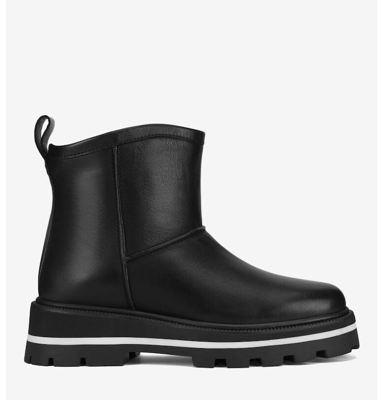 Дамски ботуши  5905588986478 - Естествена кожа - Черни Gino Rossi