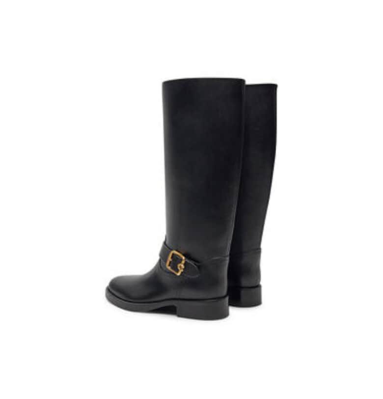 Дамски високи ботуши  CW978 - Естествена кожа Coach