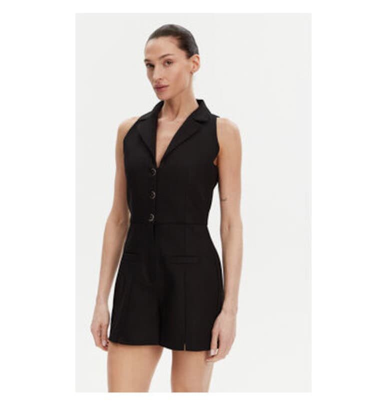 Дамски гащеризон  241-SHIWI.F - Памук/Полиестер - Черен Morgan