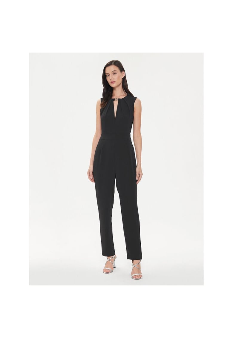 Дамски гащеризон - 70953 - черен - полиестер - Черен Rinascimento