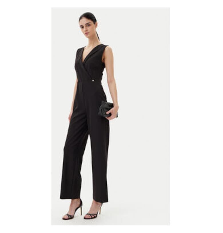 Дамски гащеризон  CFC0123735003 - Полиестер/Вискоза - Черен - Черен Rinascimento