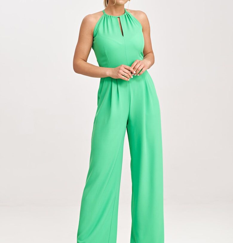 Дамски гащеризон -  елегантен - зелен - полиестер Figl