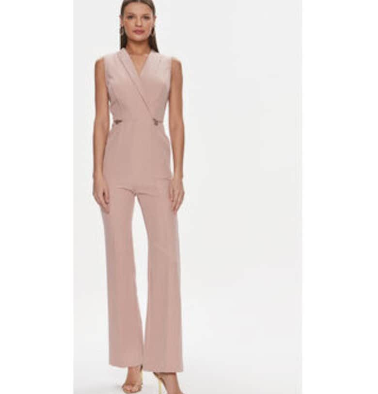 Дамски гащеризон  розов - полиестер - 90% полиестер - 10% еластан - Rinascimento