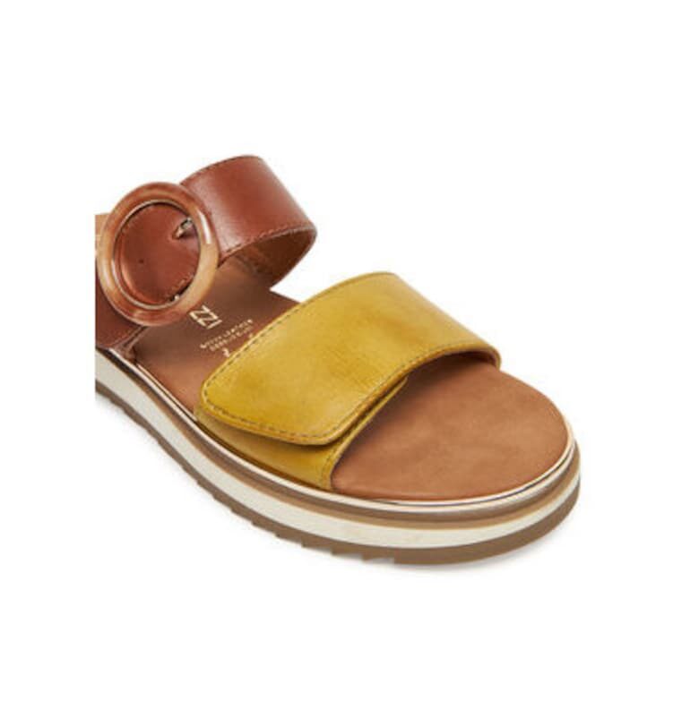 Дамски джапанки - 2-27500-44 -  Естествена кожа Marco Tozzi