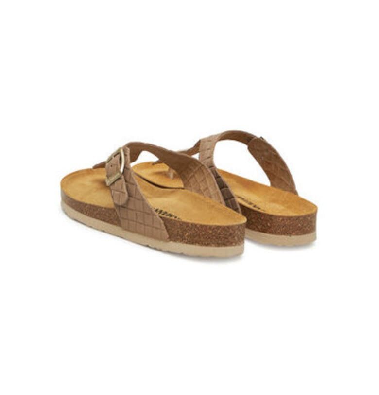 Дамски джапанки Dr Brinkmann - 700687-21 - Естествена кожа - Кафяв DrBrinkmann