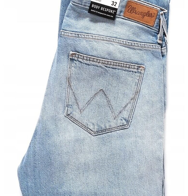 Дамски дънки -  10897-85 - Памучни - Дълги - Bootcut - Дънкови - W28-L32 US - Сини Wrangler