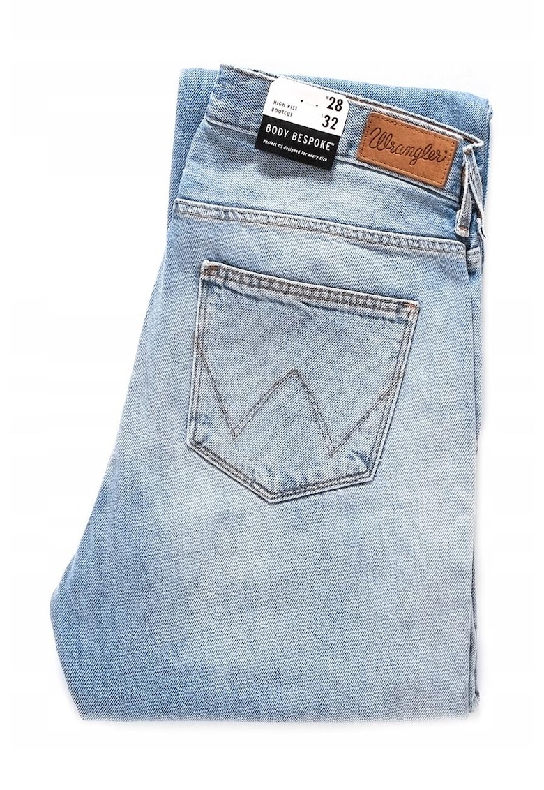 Дамски дънки - 10897-85 - Памучни - Дълги - Bootcut - Дънкови - W28-L32 US - Сини Wrangler