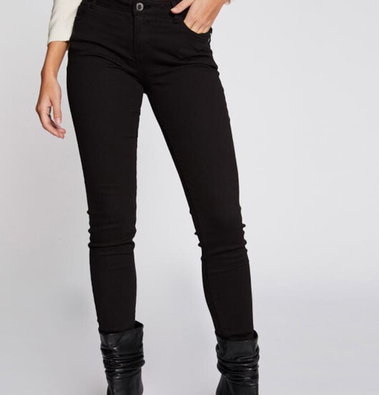 Дамски дънки -  208407793 - Памук/Полиестер - Черен Morgan