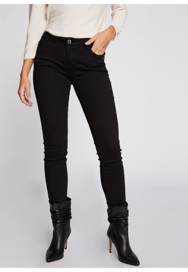 Дамски дънки - 208407793 - Памук/Полиестер - Черен Morgan