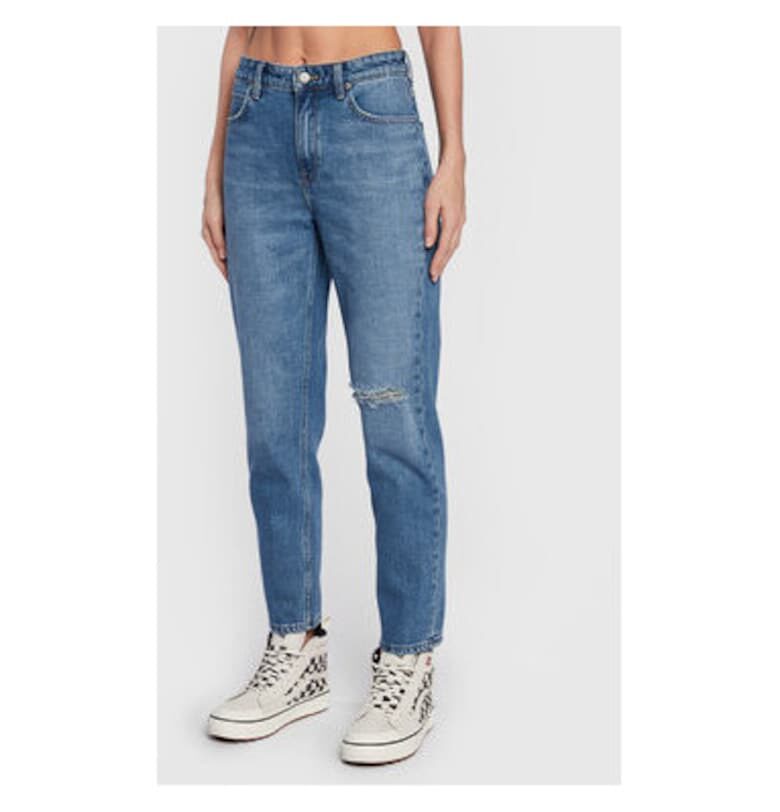 Дамски дънки -  301292234 - Памук - Син - Син Lee