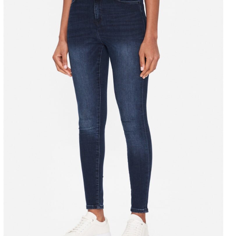 Дамски дънки -  302726042 - Памук - Син - Син Mustang