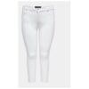 Дамски дънки -  303335533 - Памук - Бял - Бял ONLY CARMAKOMA