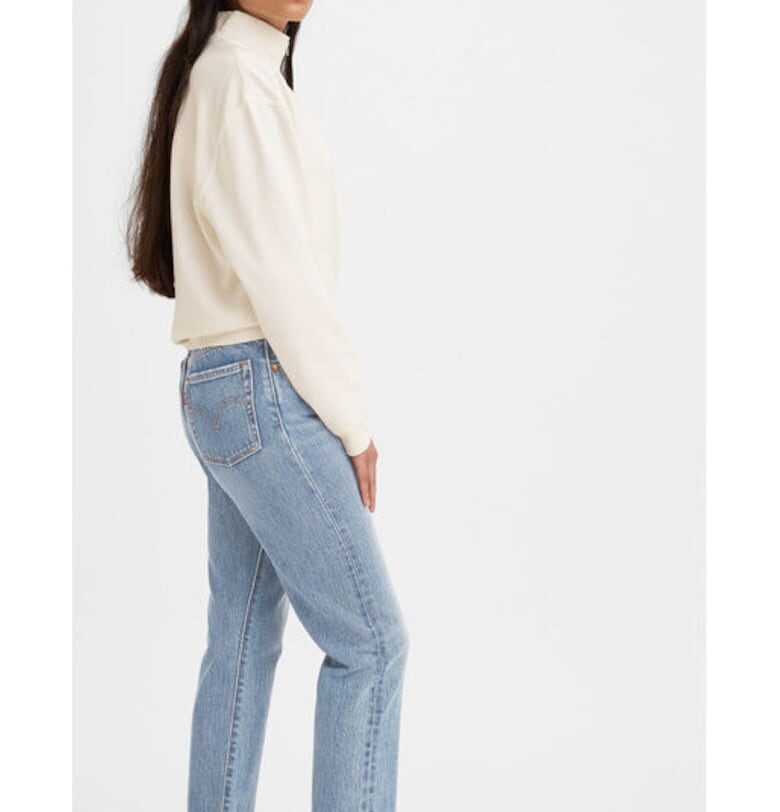 Дамски дънки  303341411 - Памук - Син - Син Levis