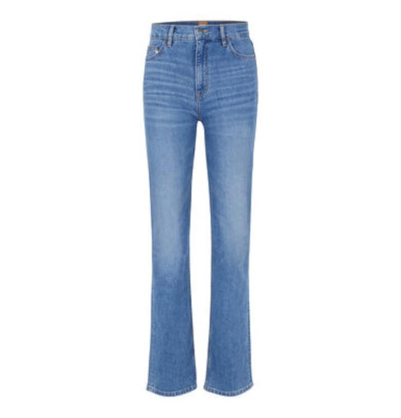 Дамски дънки -  303349295 - Памук - Син - Син BOSS