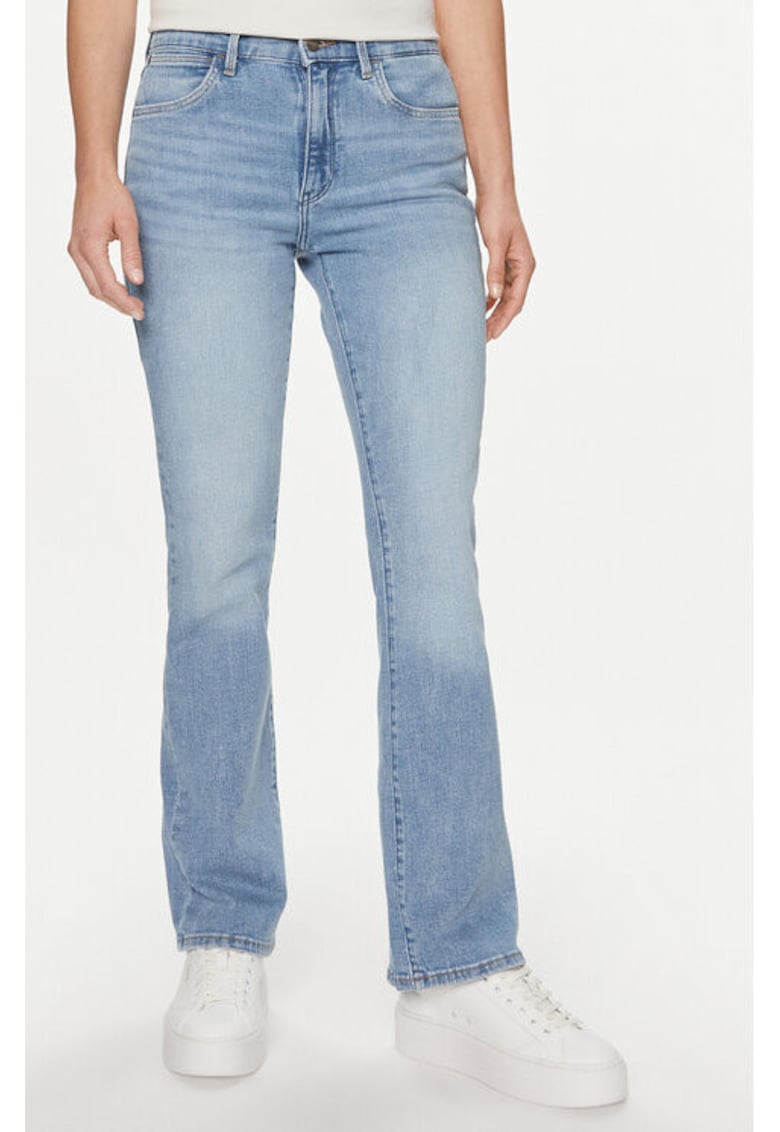 Дамски дънки - 303593100 - Памук - Син - Син Wrangler